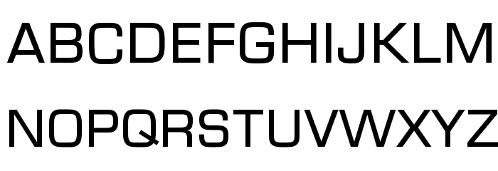 Euro Caps Font LOWERCASE