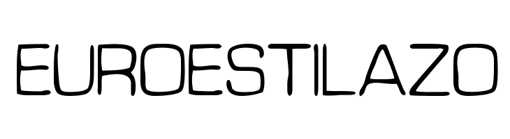 Euro Estilazo Font