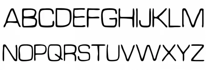 Euro Estilazo Schriftart Groß