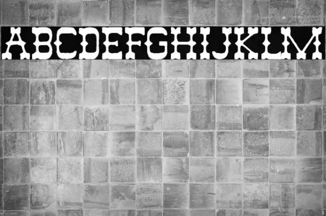 Euro Western Font examples