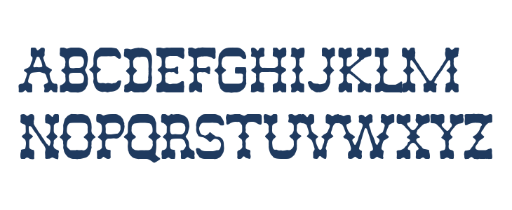 Euro Western Lowercase