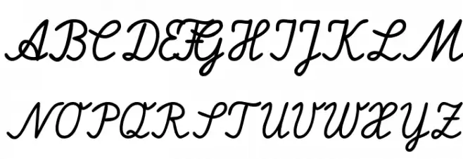 EuroScript Шрифта ВЕРХНИЙ