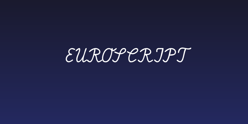 EuroScript Social Header