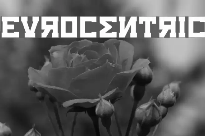 Eurocentric Font examples