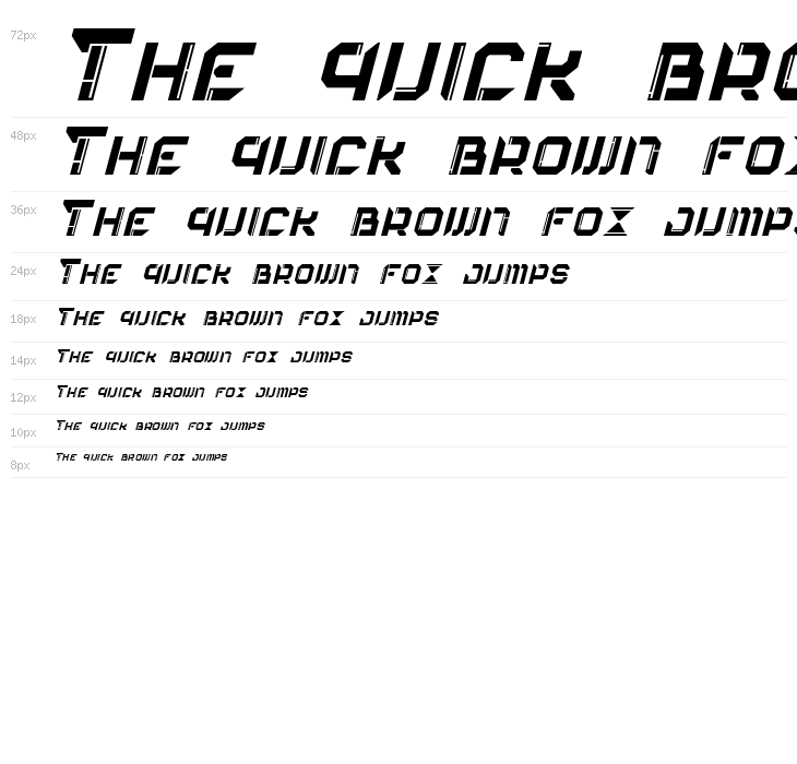 Eurocorp Italic Waterfall