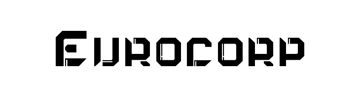 Eurocorp  免费字体下载