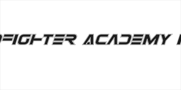 Eurofighter Academy Italic Logo