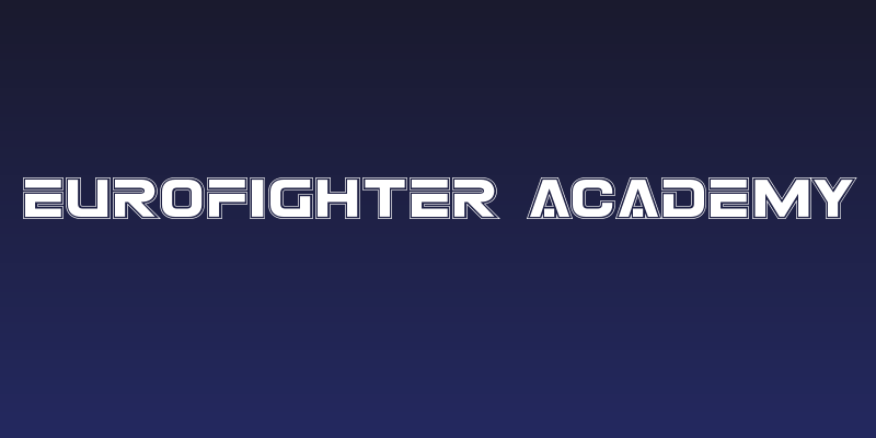 Eurofighter Academy Social Header