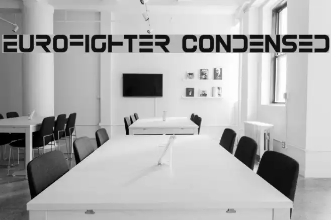 Eurofighter Condensed Example 1