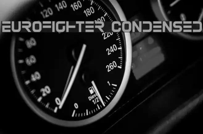 Eurofighter Condensed Example 2