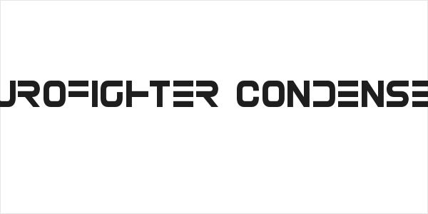 Eurofighter Condensed Logo