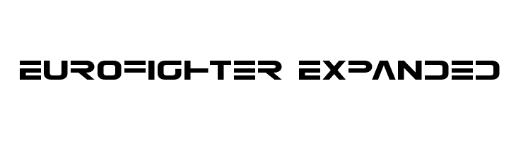 Eurofighter Expanded  नि: शुल्क फ़ॉन्ट्स डाउनलोड