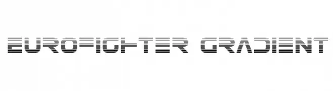 Eurofighter Gradient  baixar fontes gratis