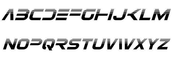 Eurofighter Halftone Italic Fonte MINÚSCULAS