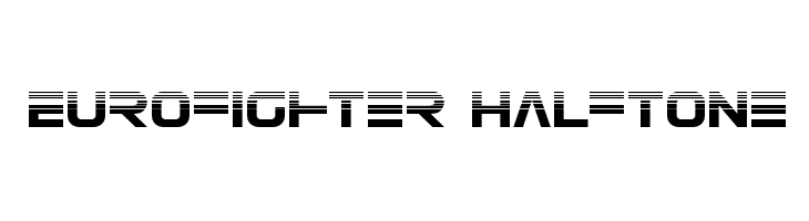 Eurofighter Halftone  नि: शुल्क फ़ॉन्ट्स डाउनलोड