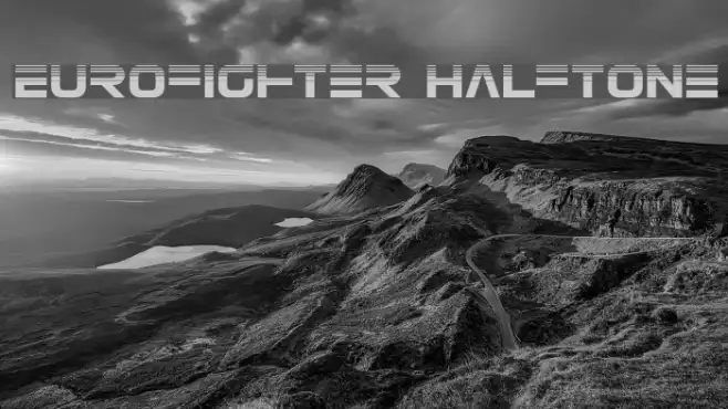 Eurofighter Halftone Example 3