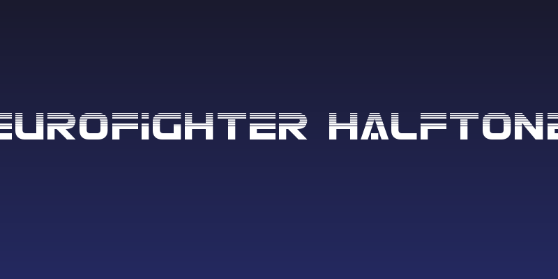 Eurofighter Halftone Social Header