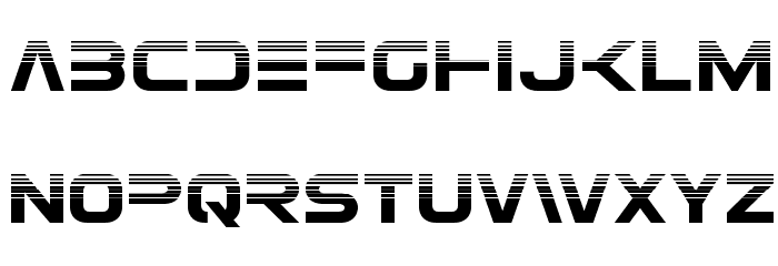 Eurofighter Halftone Font LOWERCASE