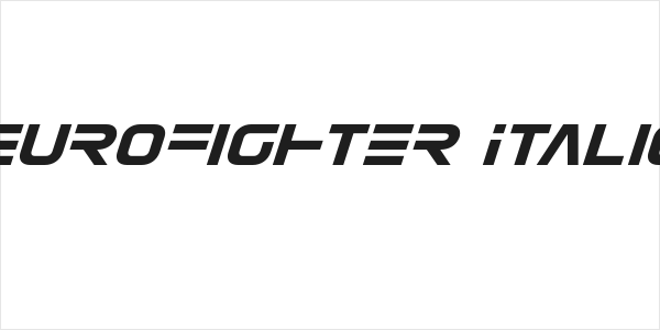 Eurofighter Italic Logo
