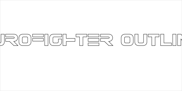 Eurofighter Outline Logo