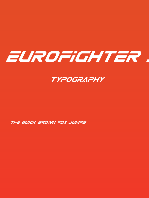 Eurofighter Super-Italic Poster