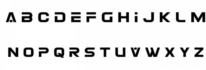 Eurofighter Title Schriftart Groß