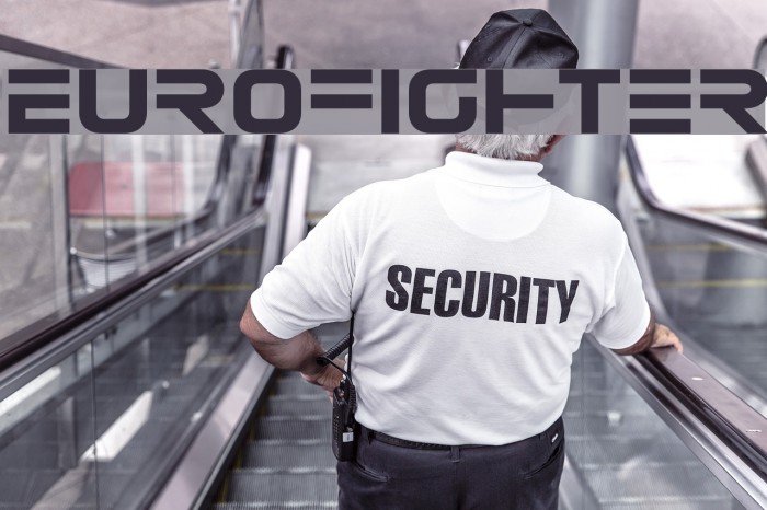 Eurofighter Font examples