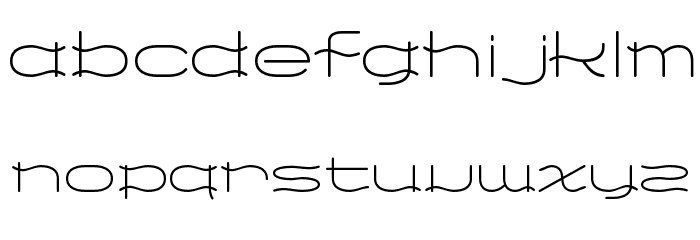 Eurolayeee Font LOWERCASE