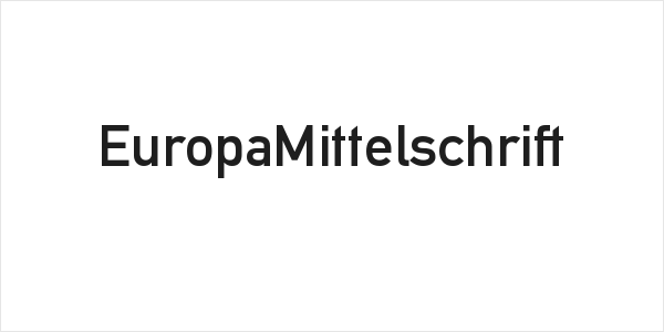 EuropaMittelschrift Logo