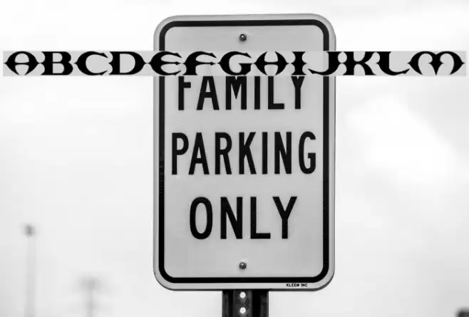 Europa Schriftart examples