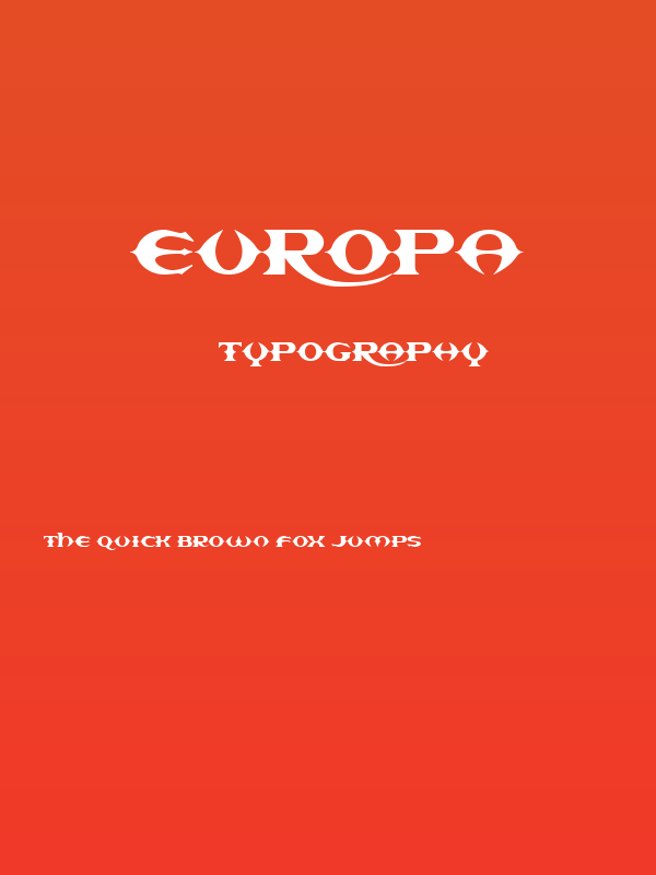 Europa Poster