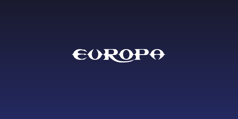Europa Social Header