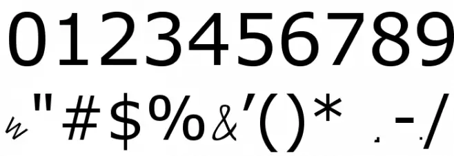 Europaphon Font OTHER CHARS