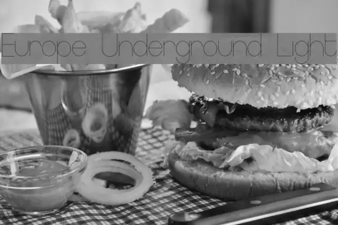 Europe Underground Light Example 1