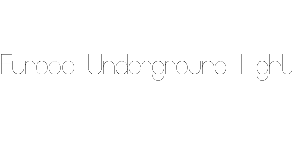 Europe Underground Light Logo