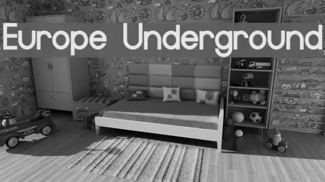 Europe Underground Font examples