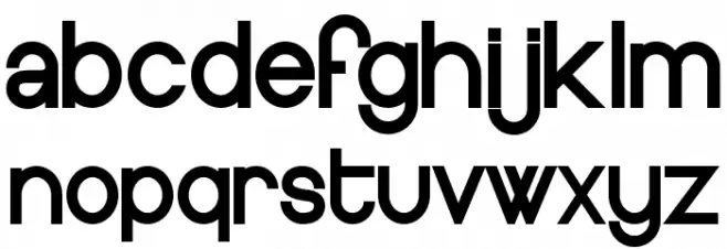 Europe Underground Font LOWERCASE