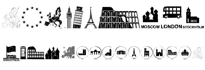 Europe Font OTHER CHARS