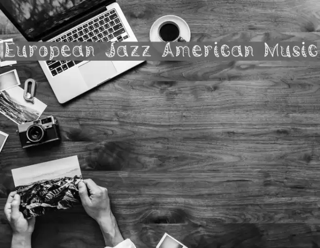 European Jazz American Music Font examples