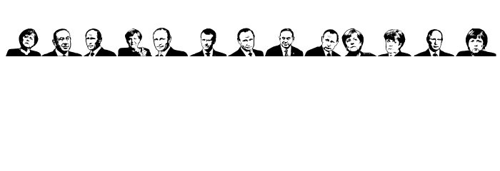European Leaders Regular Font LOWERCASE