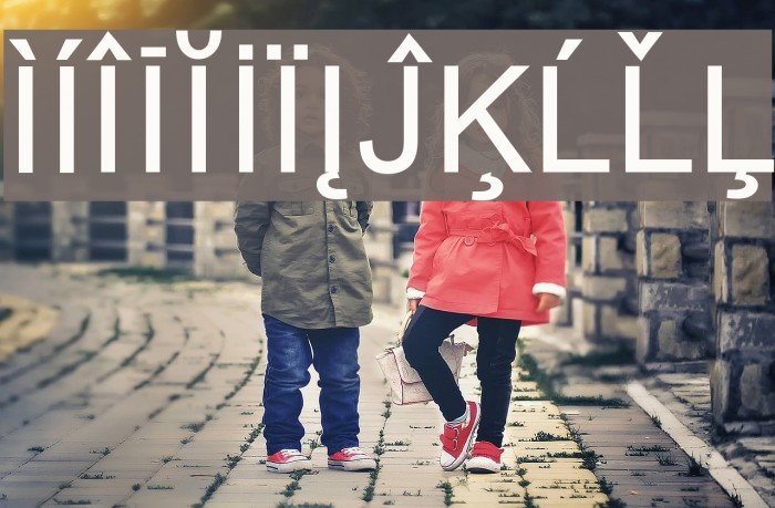 European SansSerif Font examples