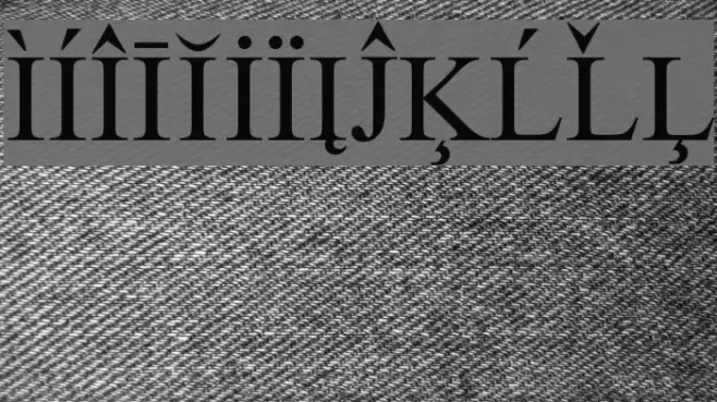 European Serif Fonte examples