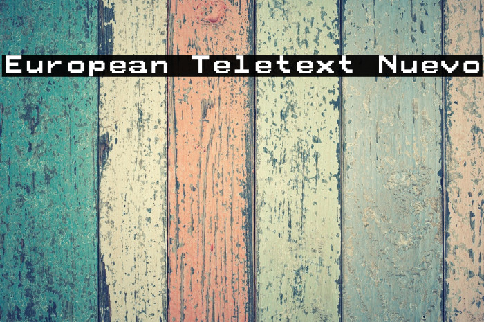 European Teletext Nuevo Example 1