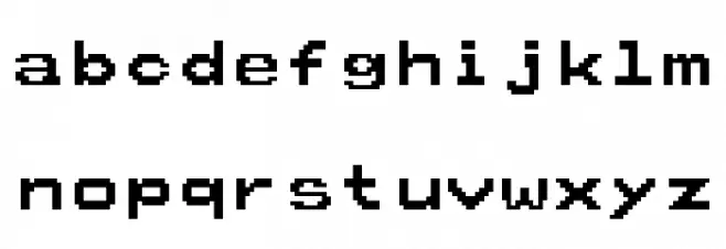 European Teletext Nuevo 字体 小写