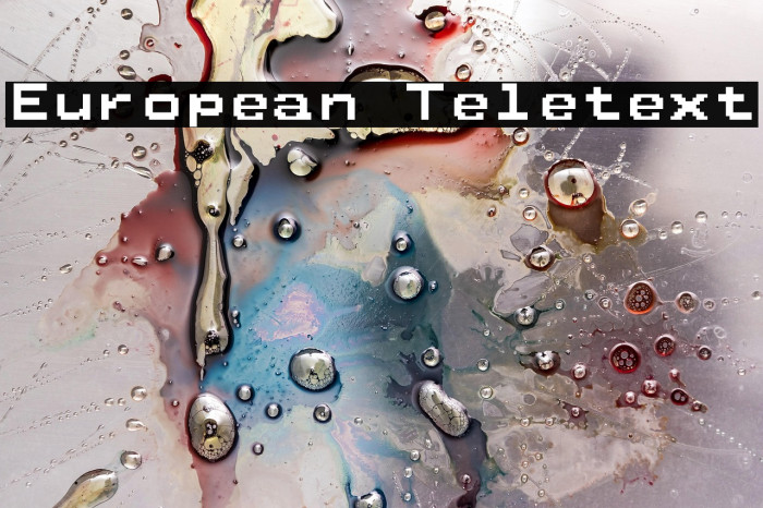 European Teletext Example 1