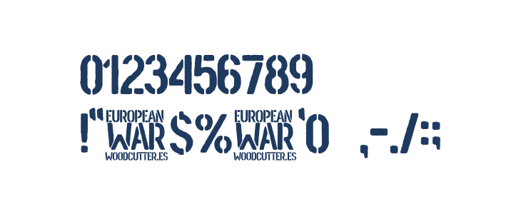 European War Other Characters