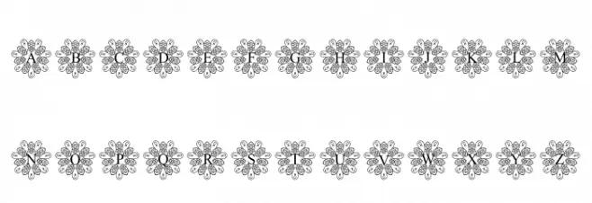 EuropeanMonogram-Regular फ़ॉन्ट अपरकेस