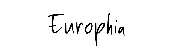 Europhia  font caratteri gratis