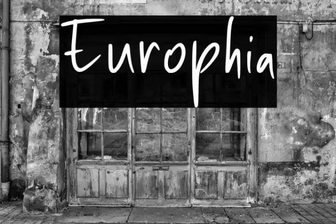 Europhia خط examples