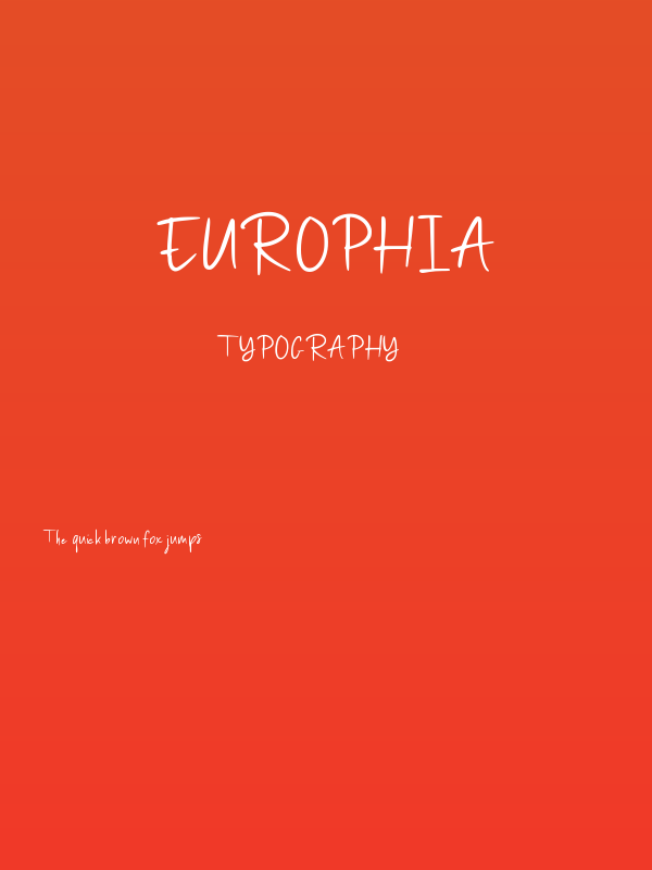 Europhia Poster